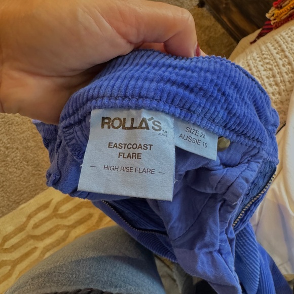 Rolla's East Coast Flare Cords Corduroy Pants Jeans - Picture 4 of 4